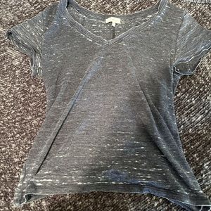Lucky Brand Women’s Burnout Tee - Blue (Small)